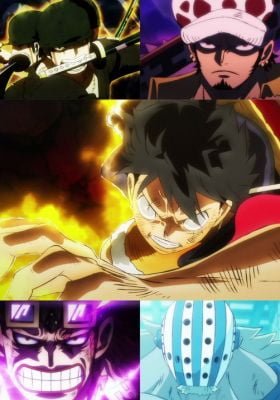 One Piece: A Comprehensive Anatomy! Fierce Fight! The Five from the New Generation